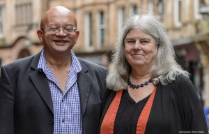 BASW England Conference and AGM. Birmingham. 1st July 2016. Pictured are Dr Phil Frampton & Dr Liz Davies, White Flowers. © Picture by Simon Hadley 07774 193699 www.simonhadley.co.uk